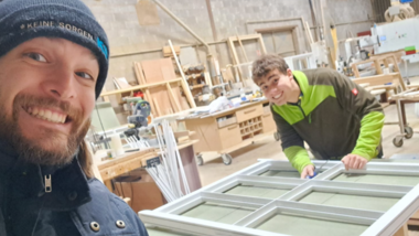 Tischler leben Erasmus in Galway, Irland