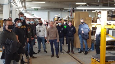 Studienfahrt der Fachschule Holztechnik