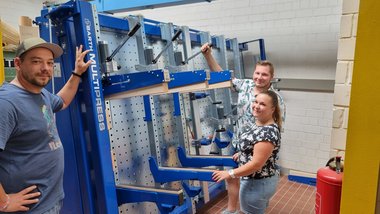 Neue Multipresse für die Holzwerkstatt