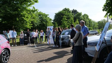 Ausstellung zur Elektromobilität