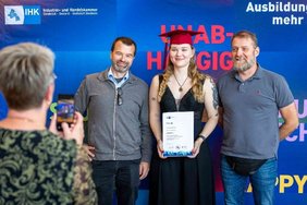 Landesbeste Baustoffprüferin