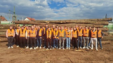 Fachschule Holztechnik in Franken unterwegs