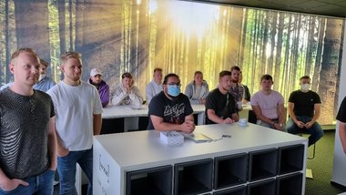 Betriebsbesichtigung im ostwestfälischen Hövelhof