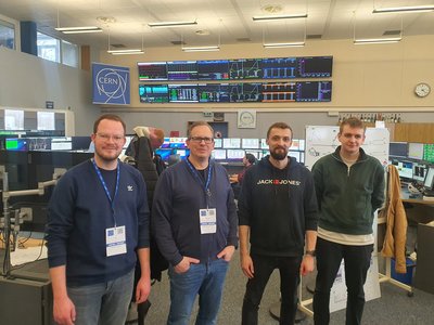 Gruppenfoto CCC am Cern